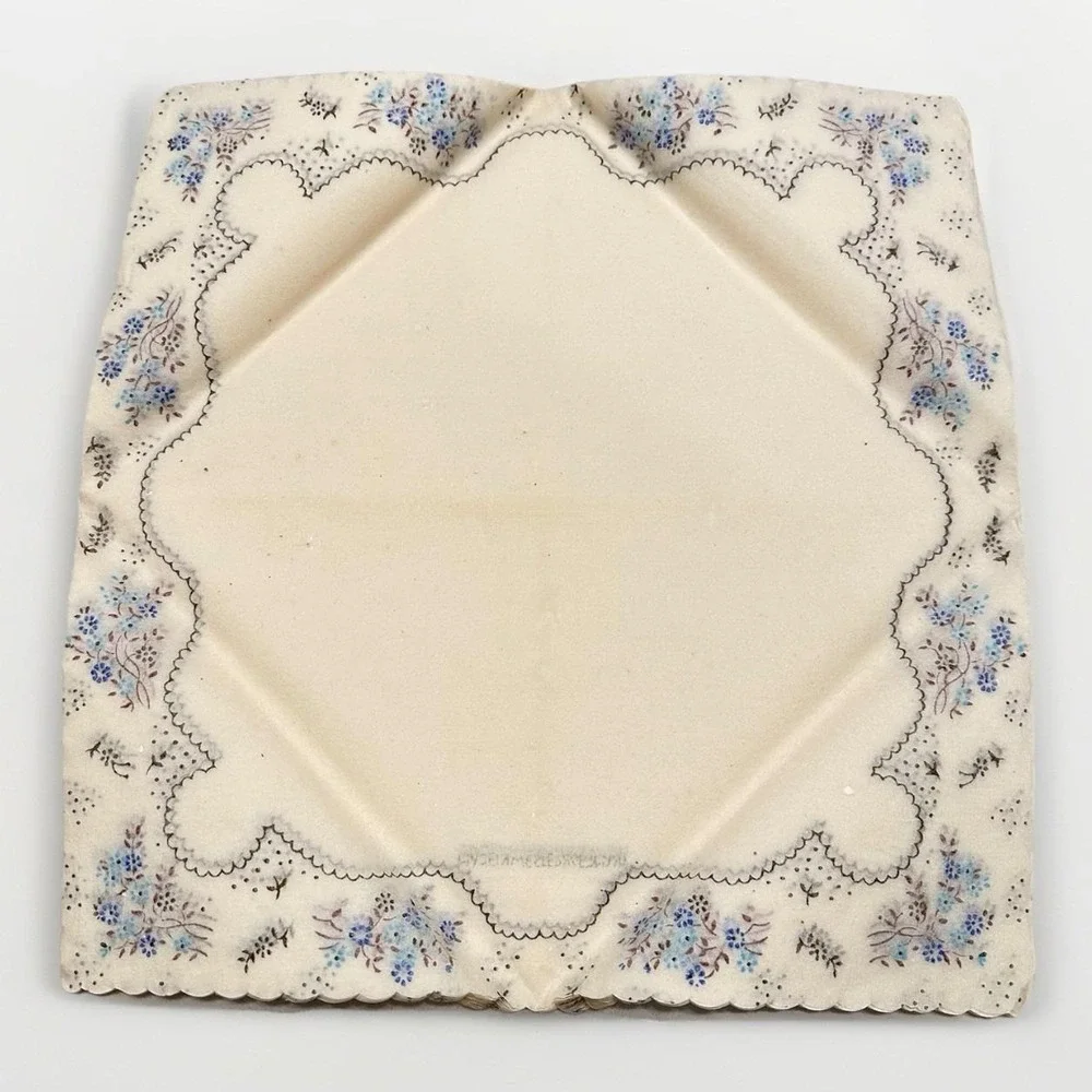 Gorgeous Vintage Floral Tissue Paper Napkin Handkerchief Sets Made in‎ Germany